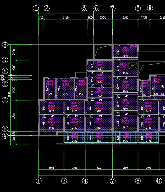 施工圖欣賞：上海富凝裝配式建筑BIM正向拆分設計(圖2)