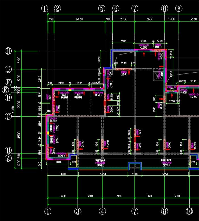 施工圖欣賞：上海富凝裝配式建筑BIM正向拆分設計(圖3)
