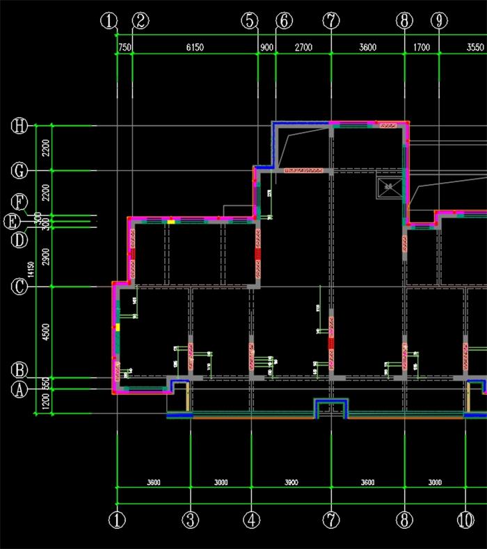 施工圖欣賞：上海富凝裝配式建筑BIM正向拆分設計(圖6)